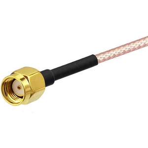 Nhà Máy Coax rg316 Cáp SMA RP-SMA đồng trục Nam để RP-SMA nữ vách ngăn gắn cáp truyền thông cung cấp số lượng lớn - Product Image 6