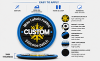 Étiquette de vêtement en PVC souple gaufrée personnalisée, patch en caoutchouc, logo en caoutchouc pour vêtements, logo 3D en silicone PVC