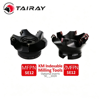 TAIRAY Pemotong Penggilingan Wajah MFPN ZMPN Alat Penggilingan yang Dapat Diindeks untuk Baja, Baja Tahan Karat, Besi, Alat Pemotong Mesin CNC Lathe