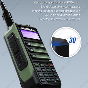 Walkie Talkie UV16 de 5W, Portátil, Bidireccional, 3-10km, VHF/UHF, 128 Canales, Tri-Banda, Batería de Iones de Litio, 252g, Inglés - Product Image 4