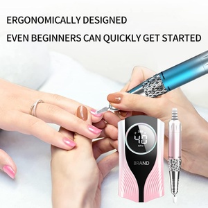 Kit professionnel de ponceuse à ongles avec écran LED, nouvelle machine à polir les ongles pour le retrait du vernis gel, manucure - Product Image 5