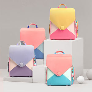 Logo personnalisé filles <span class=keywords><strong>cartable</strong></span> maternelle sac à dos coloré <span class=keywords><strong>cartable</strong></span> enfants sac à dos première année étudiant sac pour garçons et fille - Product Image 2