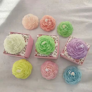 เทียนหอมรูปดอกโบตั๋น ดีไซน์สร้างสรรค์ ของขวัญตกแต่งสำหรับวันสตรีสากล วันวาเลนไทน์ วันเกิด ทำจากขี้ผึ้งใหม่ - Product Image 2