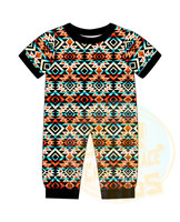 Piyama anak laki-laki 100% bambu pola kustom pakaian malam anak perempuan lengan panjang Set piyama pakaian uniseks Pjs