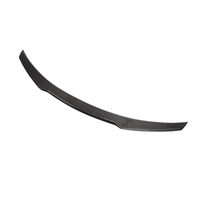 Aileron de coffre arrière en fibre de carbone pour Mercedes-Benz CLA C118 CLA200 CLA250 berline 2019-2020, finition brillante