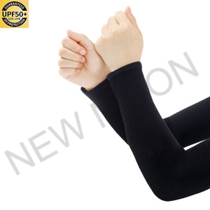 Mangas de compresión personalizadas para ciclismo con sublimación, protección UV y logo personalizado para hombre adulto - Product Image 2