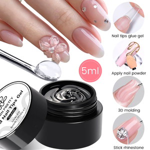 BORN PRETTY Colle UV solide pour ongles, adhérence super forte, gel pour faux ongles transparents, acrylique, faux ongles, sculpture 3D - Product Image 2