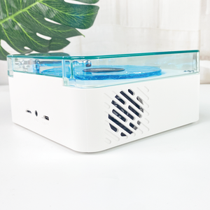 Máquina de Ruido Blanco Vintage, Lámpara Musical Inalámbrica, Reproductor de Vinilo con Ondas de Agua, Gramófono, Altavoz BT con Temporizador para Dormitorio - Product Image 6