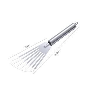 Fournitures de <span class=keywords><strong>cuisine</strong></span> professionnelles tourneur à fente spatule à poisson <span class=keywords><strong>en</strong></span> acier inoxydable spatule à frire - Product Image 6