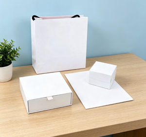 Style Leather Jewelry Packaging Set Charm <b>Box</b> Pouch Hand-held Bag High Quality Fashionable Square <b>Bracelet</b> <b>Gift</b> Pendant Bag - Product Image 3