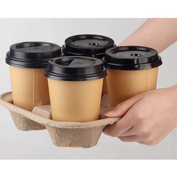 Disposable Hot Drink Coffee Paper Cup Milk Tea Packaging Single Paper Cup