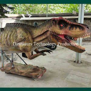 Cabeza de Tiranosaurio Rex Animatrónica Hecha a Mano o Cabeza de Dinosaurio Artesanal para Atracción en la <span class=keywords><strong>Entrada</strong></span> de un Parque de Atracciones - Product Image 3