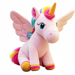 OEM grande giocattolo di peluche di peluche di cotone <span class=keywords><strong>con</strong></span> stampa <span class=keywords><strong>unicorno</strong></span> alato Pegasus morbido giocattolo <span class=keywords><strong>con</strong></span> <span class=keywords><strong>ali</strong></span> per il compleanno o il regalo di natale - Product Image 5