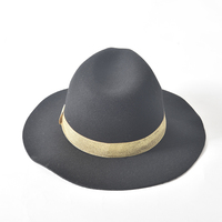 Gran oferta, Sombrero Unisex personalizado, sombrero de fieltro Fedora Panamá con decoración de cinta para adultos para viajes al aire libre, pesca