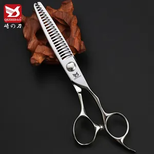 CNC Hair Thinning Scissors Japão Vg10 Cobalto Aço Profissional Cabeleireiro Tesoura Barbeiro Tesouras Textura Cabelo Tesoura