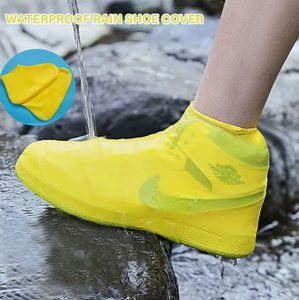 Cubrezapatos de Látex Impermeables, Antideslizantes, Resistentes al Desgaste, Desechables, para Uso en Exteriores - Product Image 3