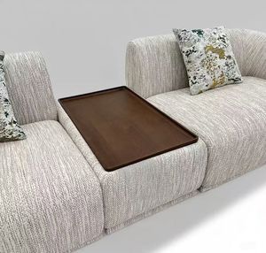 Juego de Sofás Modulares de Tela que Ahorran Espacio, con Secciones Configurables para Apartamentos Pequeños y Salas de Estar Urbanas - Product Image 3