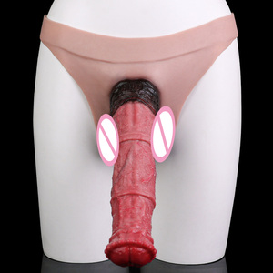 Dildo fantaisie portable style tanga pour femmes et couples, jouet de plaisir interactif, design vibrant, plusieurs options disponibles - Product Image 4