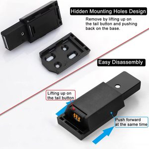Heavy Duty Push to Open <b>Cabinet</b> Hardware Magnetic Push Latch <b>Lock</b> for Hidden Door Touch Latches and Catch Magnet Push - Product Image 3