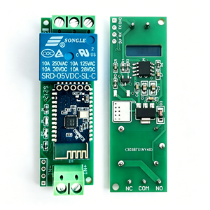 Modulo Relè 5V 12V ESP8266 per Modulo Relè Bluetooth, Internet delle <span class=keywords><strong>Cose</strong></span>, <span class=keywords><strong>Casa</strong></span> Intelligente, Controllo Remoto tramite App Mobile, Interruttore a 1 Canale - Product Image 1
