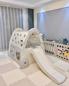 <span class=keywords><strong>Indoor</strong></span>/Outdoor baby Climbing Frame Slide Gym Rings Sandbag basket Hoop casetta per scalatori al coperto strutture di gioco - Product Image 5