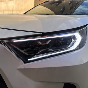 Conjunto de faros LED para coche, actualización dinámica de lente de proyector de ojos malvados, accesorios Facelift, para RAV4 RAV 4 2019-2022 - Product Image 2