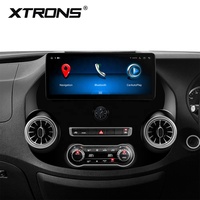 Système d'infodivertissement pour voiture Android XTRONS 12,3 pouces pour Mercedes-Benz Vito W447 4+128 Go 1920x720P Écran IPS anti-reflets