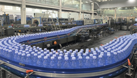 Waterproductielijn 36000bph Hoge Productie Huisdier Blaasvormmachine 3-In-1 Wassen-Vullen-Capping Combiblock Verpakkingslijn