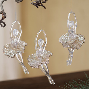 Adornos Acrílicos para Árbol de Navidad, Campanas, Calabazas, Carruajes, Bailarinas, Decoración Navideña - Product Image 4