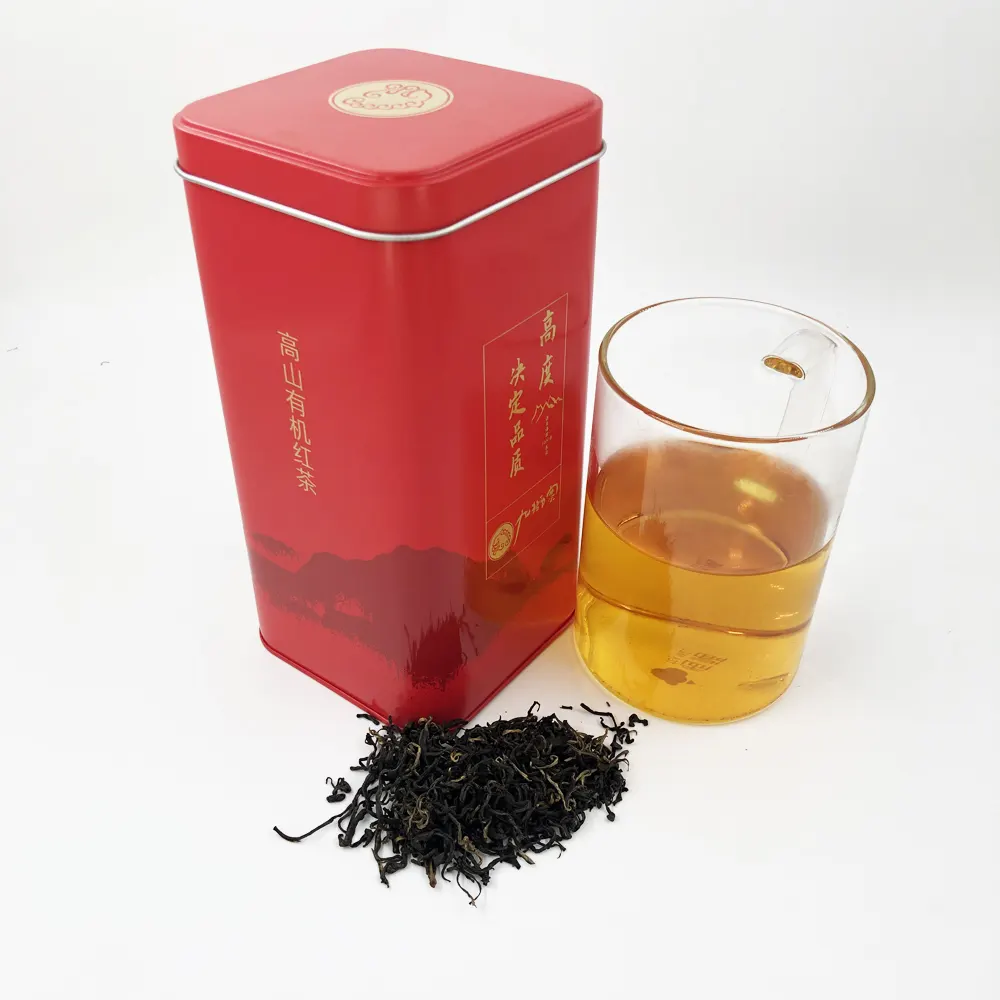 شاي أسود عالي الجودة في أكياس شاي معلب صيني عالي الجودة ورشاش جبلي