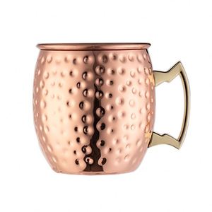 Supplier Supermarket Shipment Stainless Steel 304 Moscow Hammer Point Mule Cup Beer Mug - Product Image 1