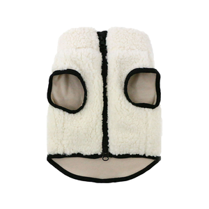 سترة كلاب دافئة من الصوف الناعم مع سحاب كامل، معطف حراري للحيوانات الأليفة للطقس البارد والاستخدام اليومي والخارجي - Product Image 1