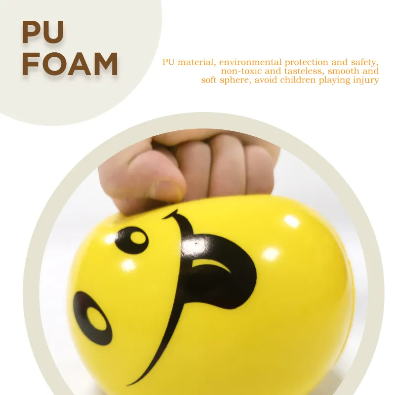 PU Foam Stress Ball Mini Ball Toys Stress Relief Fidget Toys For Kids and Adults Foam Stress Ball Colorful PU