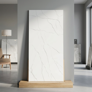 Digital Carving Porcelain Tiles 24x48 Inch Polished Surface Premium Interior Flooring - Product Image 4