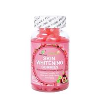 Huidverlichtende Beauty Gummies met Glutathion Collageen Peptiden Biotine & Zink 60 stuks fles