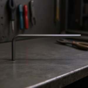 Llave hexagonal en forma de L de 280 N de longitud para uso mecánico de precisión - Product Image 3