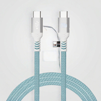 Câble USB Type-C 100W OEM en gros, tressé en nylon de haute qualité, écologique, charge rapide, 1m-10ft pour ordinateur et téléphone