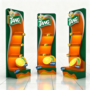 Tùy chỉnh thân thiện với môi tông hiển thị đứng cho nước trái cây hiện đại & di động với có thể gập lại và xoay tính năng - Product Image 3