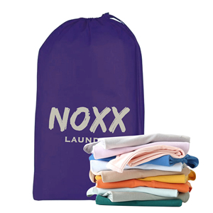 Vente chaude Usine Pliant D'hôtel De Polyester Cordon sac en plastique de blanchisserie - Product Image 4