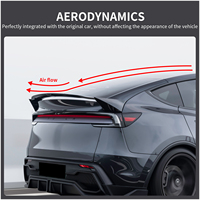 Aileron arrière sport de haute qualité en ABS pour Model Y Juniper 2025+, amélioration de l'aérodynamique automobile