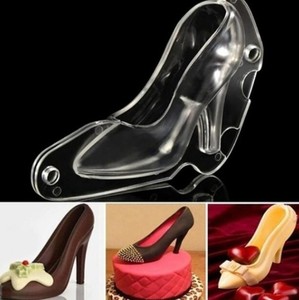 قالب شوكولاتة للحذاء ثلاثي الأبعاد, قالب شوكولاتة للحذاء ثلاثي الأبعاد ، أحذية بكعب عالي ، قوالب حلوى سكر ، أدوات تزيين الكعك لديي أدوات منزلية للخبز ، إكسسوارات صناعة السكر - Product Image 2