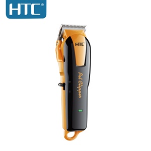 <span class=keywords><strong>Tondeuse</strong></span> à poils d'animaux HTC CT-8086 <span class=keywords><strong>professionnelle</strong></span> <span class=keywords><strong>sans</strong></span> <span class=keywords><strong>fil</strong></span>, rechargeable par USB, puissante, longue durée d'utilisation, machine de coupe OEM - Product Image 3
