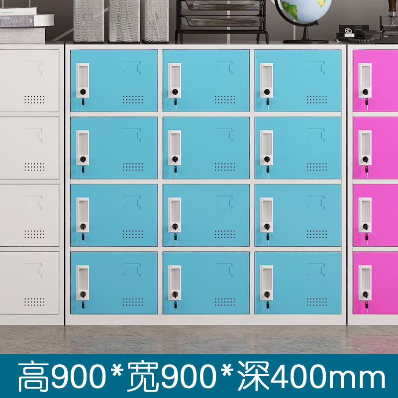 ตู้ล็อกเกอร์ 12 ประตู [สีน้ำเงิน]