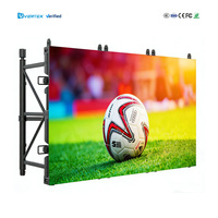 Écran LED pour événements intérieurs/extérieurs 4*3m P2.6-P4.81 Ultra-fin 500x1000mm 500x500mm 7000cd Luminosité Panneau mural LED pour conférences