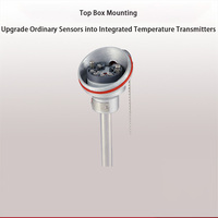 Modul Pemancar Suhu Cerdas HART Terisolasi 215 4-20mA PT100 RTD Sensor Termokopel DC 12-40V
