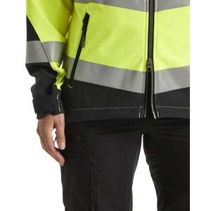 BLAKLADER - 479125133399L Veste softshell haute visibilité pour femme Jaune/Noir-EAN 7330509776650 HI-VIS WORKWEAR - Product Image 5