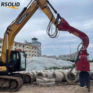 Rsoliddiese VH250 BY-VH250, Martillo Vibratorio Hidráulico para Excavadoras SY205 SY215, Accesorio para Hincado de Pilotes de Acero - Product Image 4