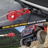 Poulie de récupération tout-terrain robuste AMBITION 10 tonnes pour treuil, accessoire de remorquage pour corde synthétique
