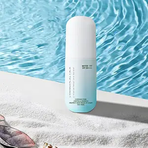 Marque privée Crème Solaire Biologique Waterproof Sun Protection UV Lotion Solaire Minérale Spf 50 +