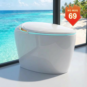 <span class=keywords><strong>Toilette</strong></span> Intelligente Monobloc <span class=keywords><strong>avec</strong></span> Détection Automatique, Bidet Chauffant, Fonctionnement Automatique et Télécommande - Product Image 1